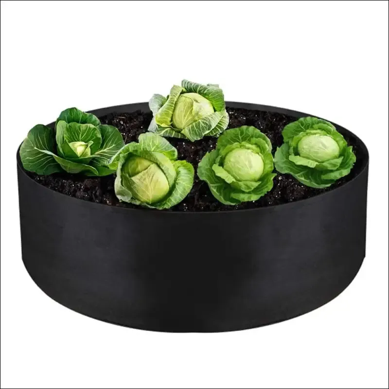 10/40/50/100 gallons fabric garden raised bed round planting container grow bags fabric planter pot