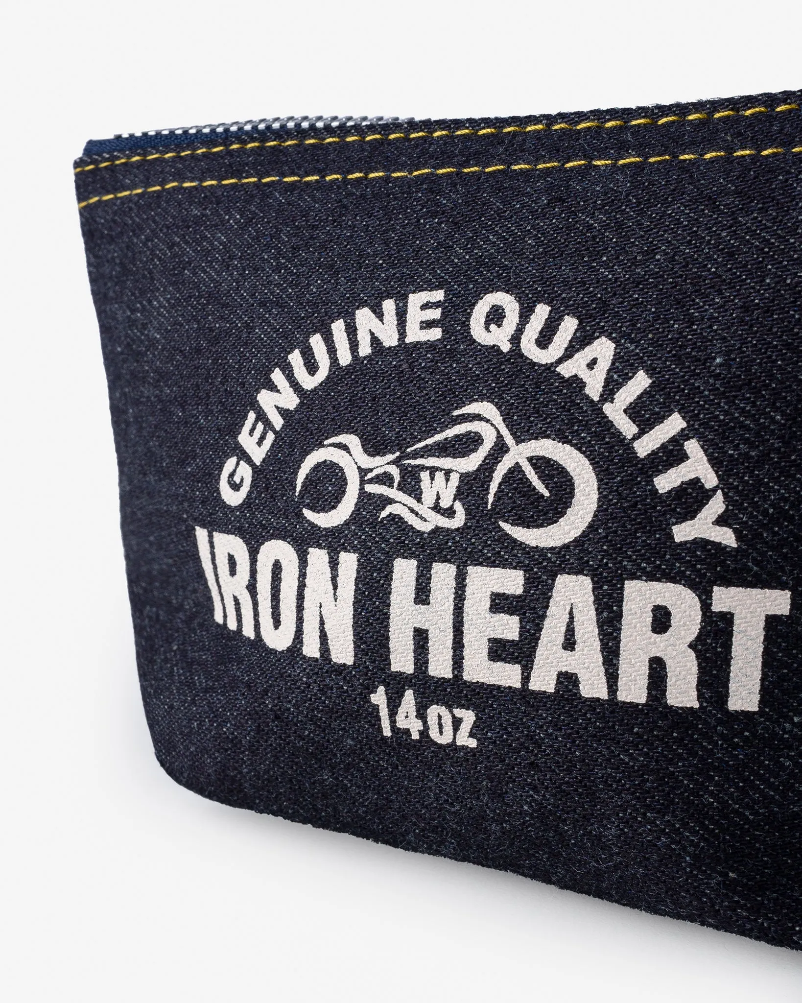 14oz Selvedge Denim Zip-Up Pouch