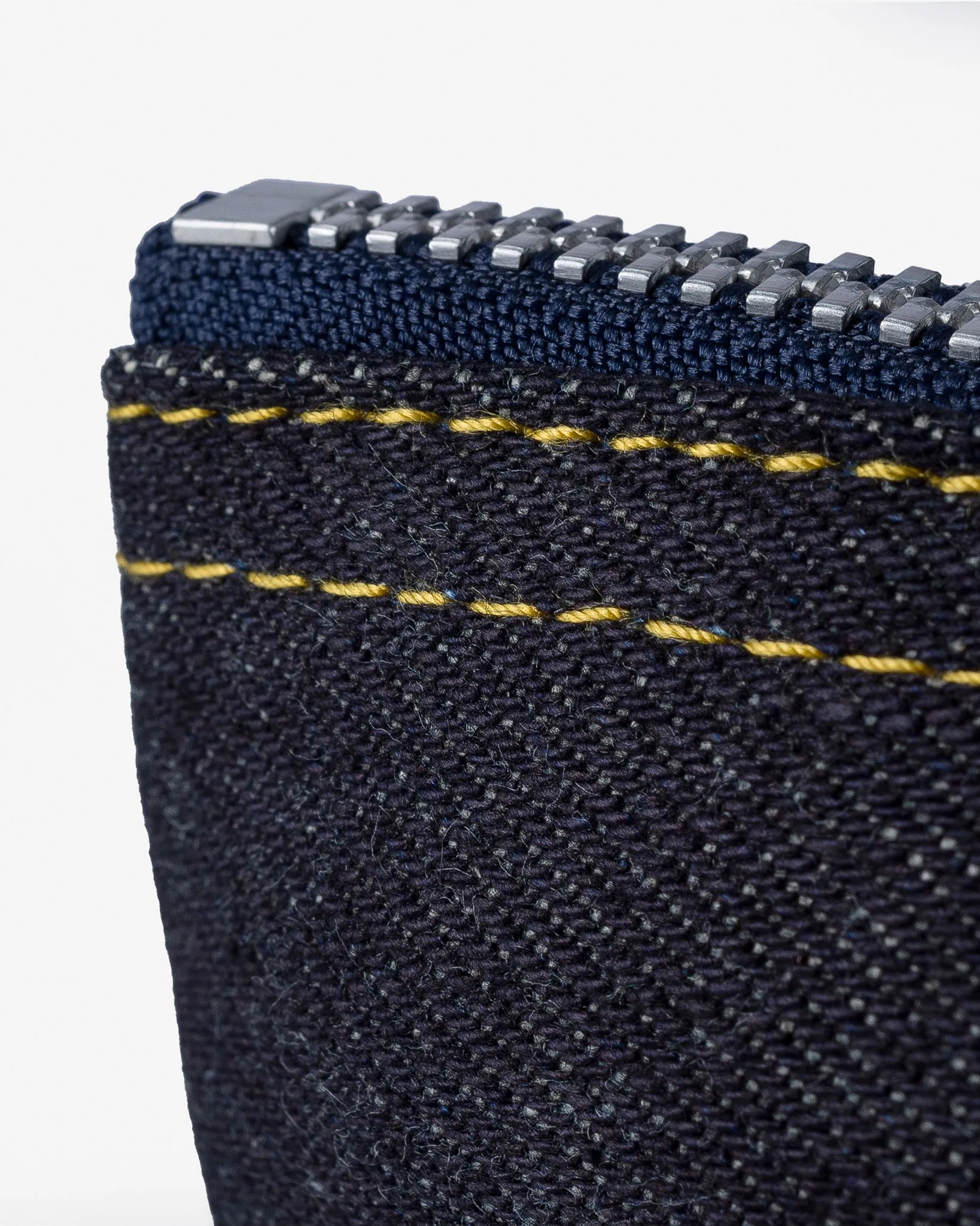 14oz Selvedge Denim Zip-Up Pouch