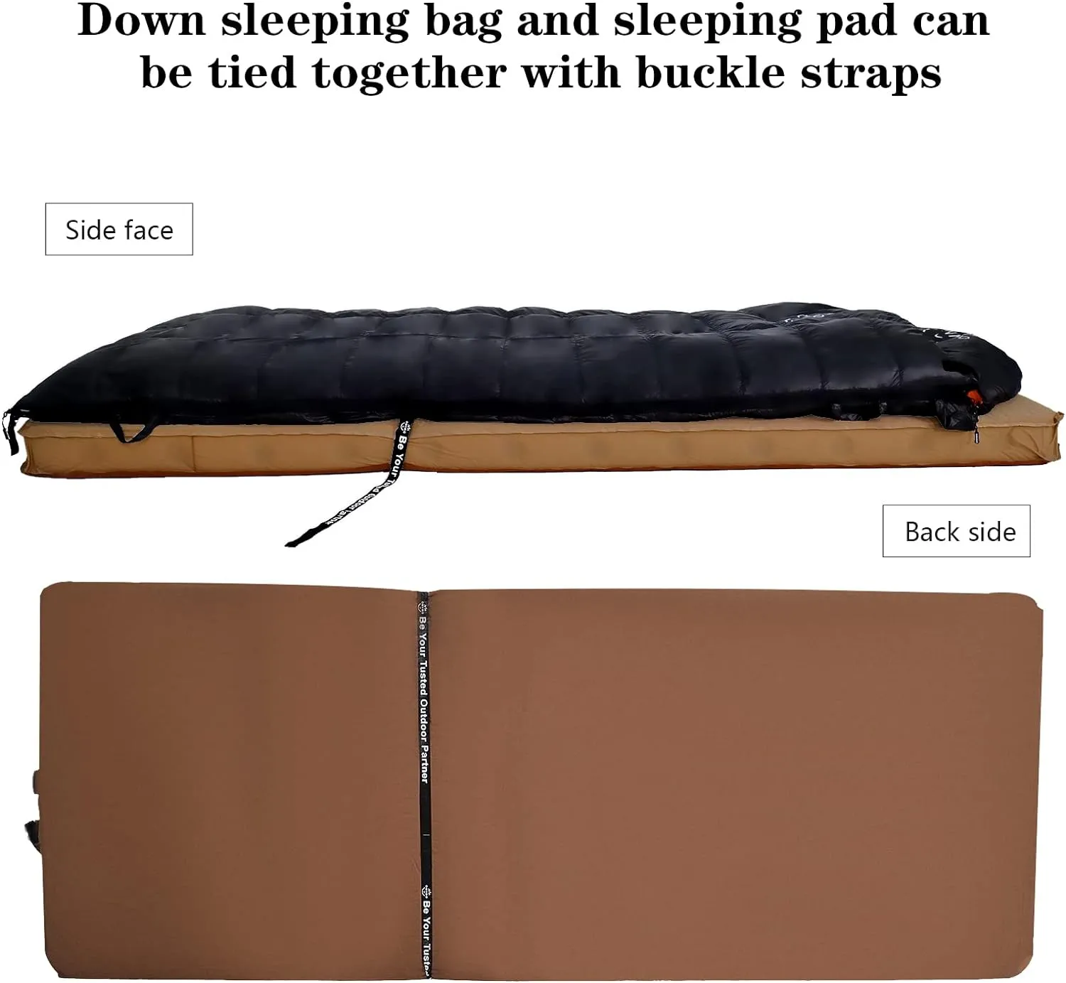 15°F 10°F Duck Down Sleeping Bag for Adults,650 Fill Power,Ultralight Wearable 4 Season Cold Weather Rectangle Sleeping Bag for Camping Hiking,Can be Used as a Down Blanket or Cloak