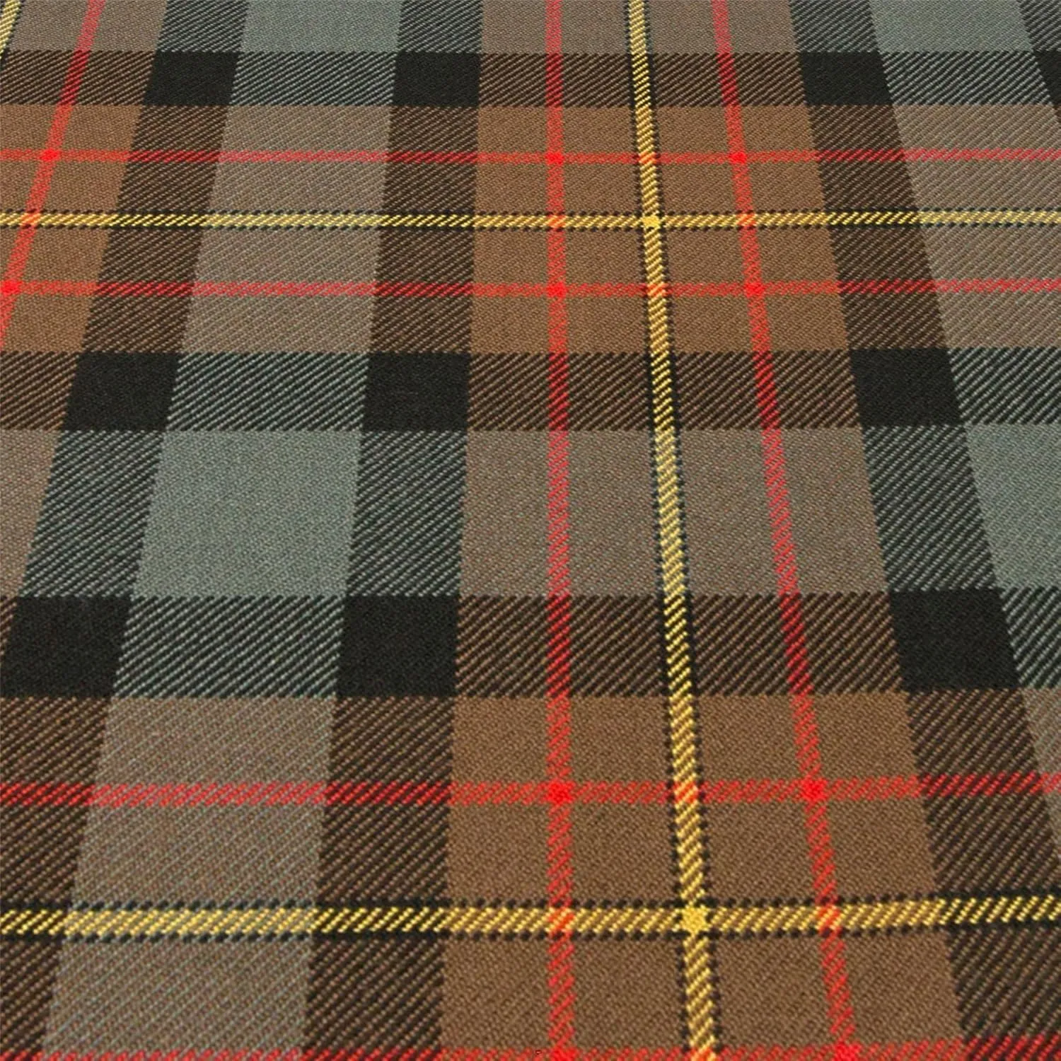 16oz Fabric Material Maclaren Weathered Tartan Heavy Weight 1 Metre