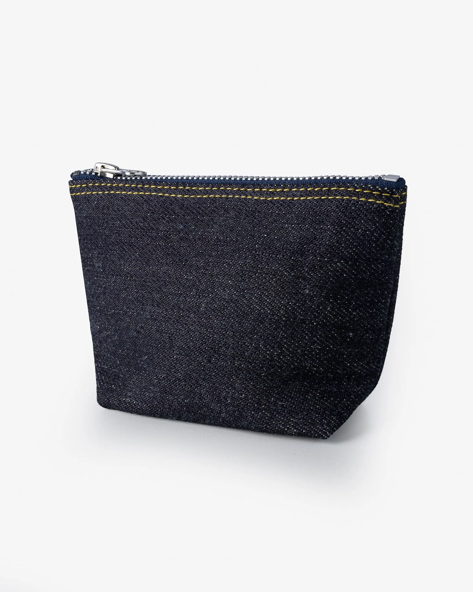 25oz Selvedge Denim Zip-Up Pouch