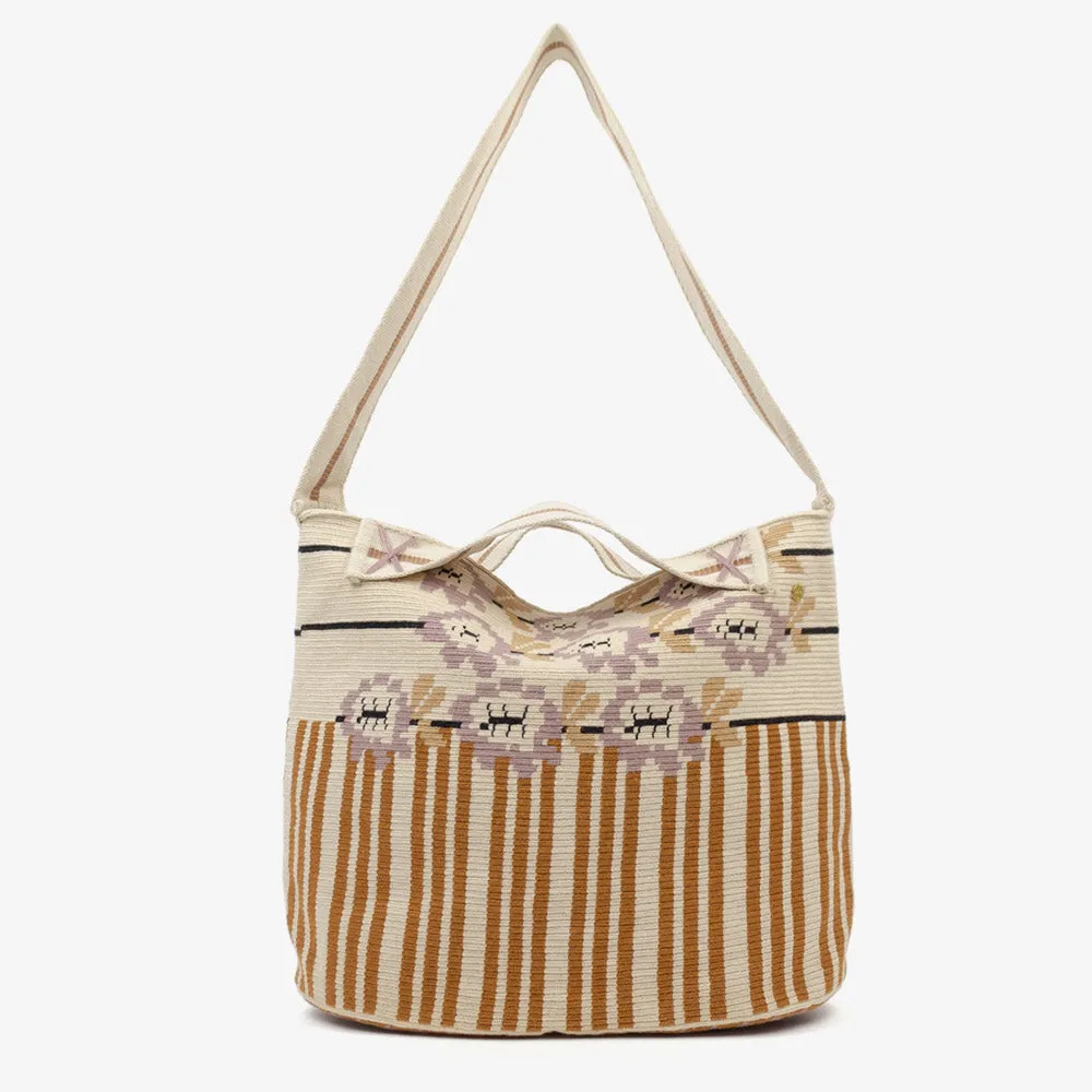 Alejandra Bag - Brown and Lilac
