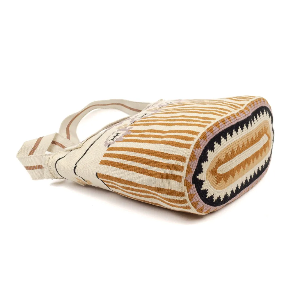 Alejandra Bag - Brown and Lilac
