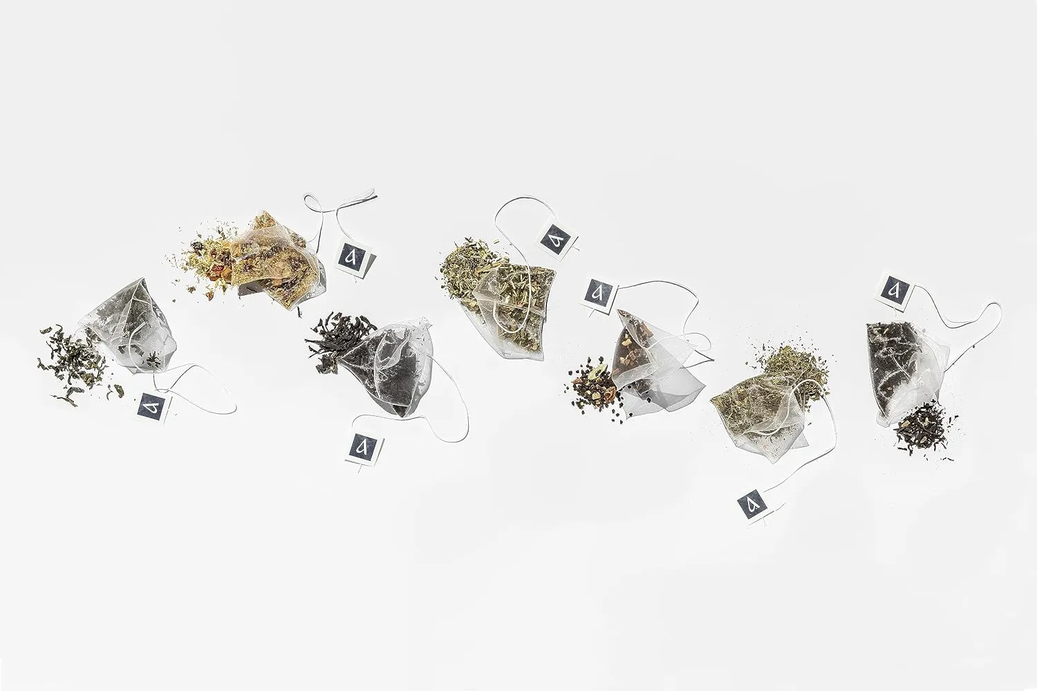 Arbata Lemon Mint Tea, 24 Pyramid Tea Bags Caffeinated Tea, Artisinal Green Tea (Lemon Mint)