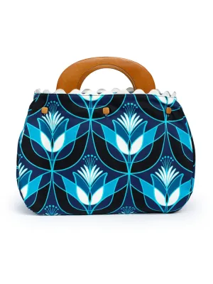 BAG COVER Geo Tulip Blue & Flower Power Blue
