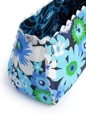 BAG COVER Geo Tulip Blue & Flower Power Blue