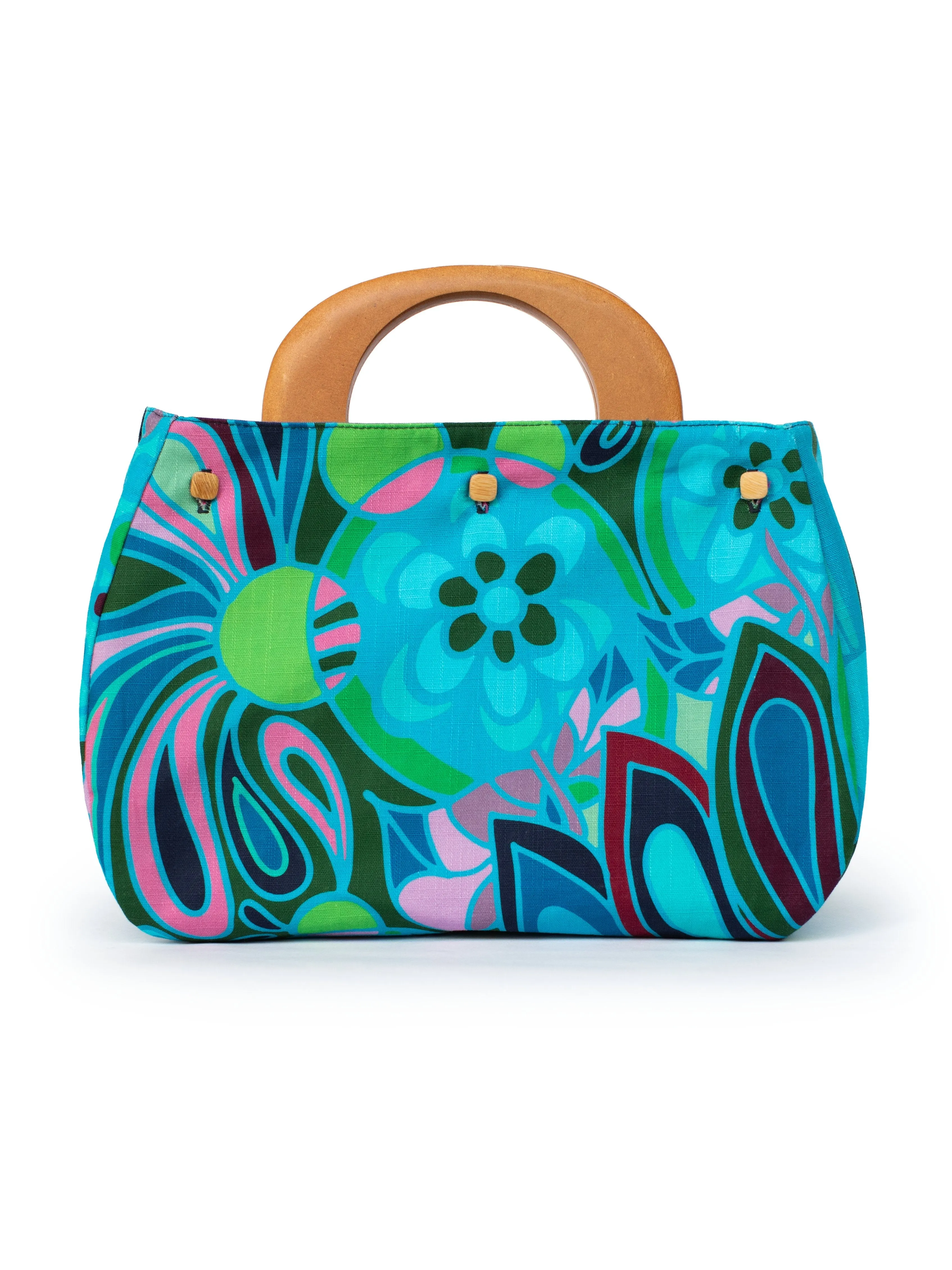 BAG COVER Shakalaka Green and Blue & Iridescent Purple