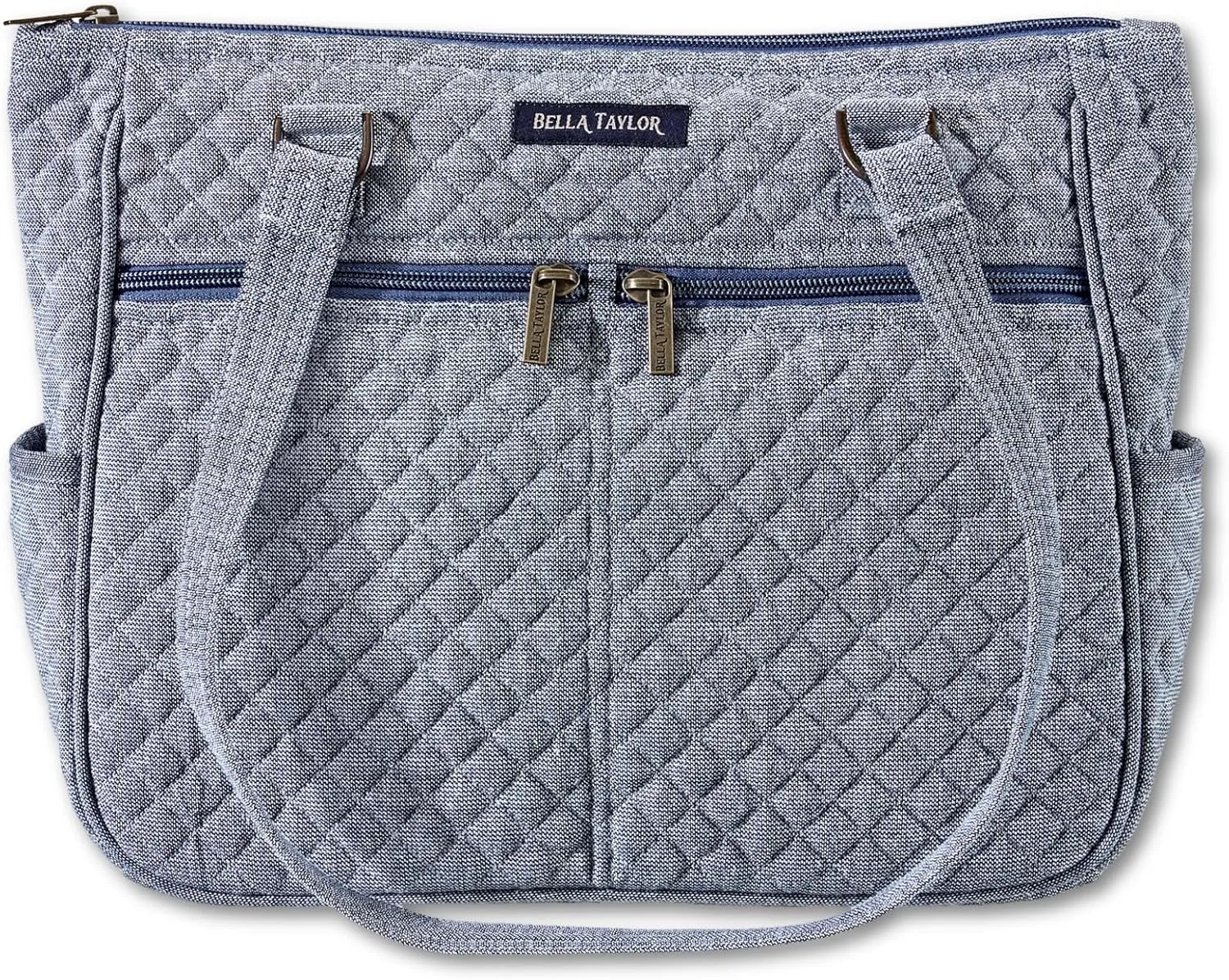 Bella Taylor Everyday Tote | Lightweight Quilted Fabric Handbags for Women