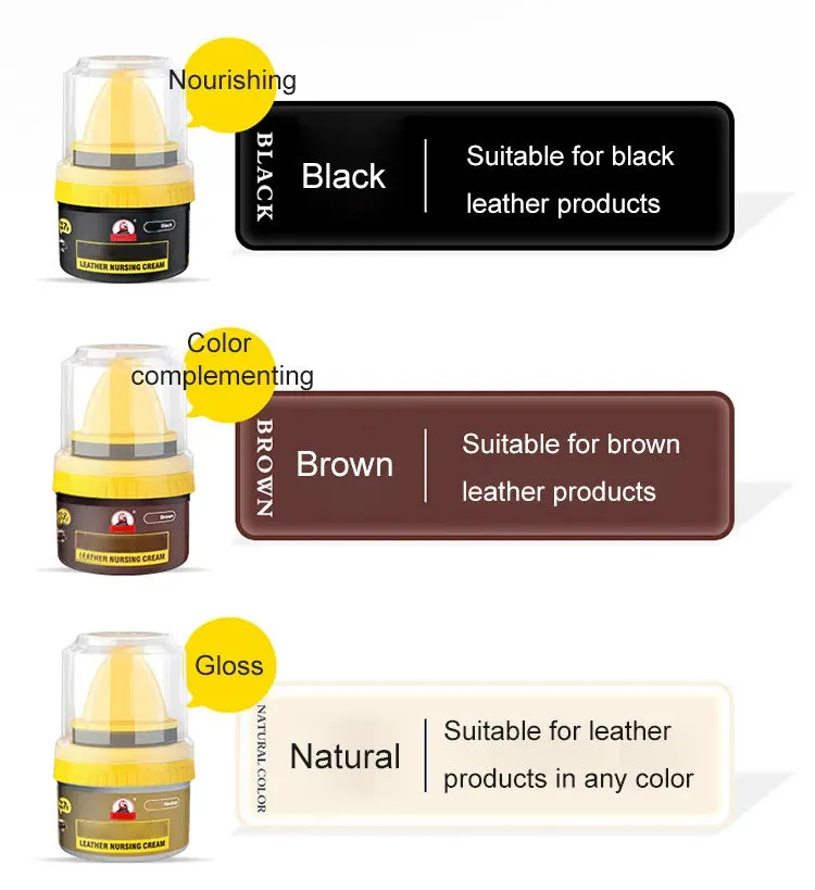 ✨✨【Buy 1 Get 1 Free】✨✨Leather Repair Cream Liquid Shoe Polish ✨✨