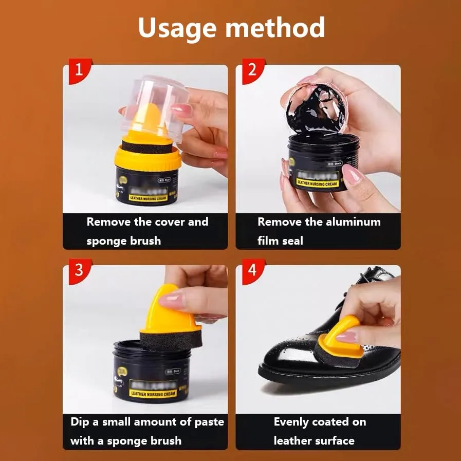 ✨✨【Buy 1 Get 1 Free】✨✨Leather Repair Cream Liquid Shoe Polish ✨✨