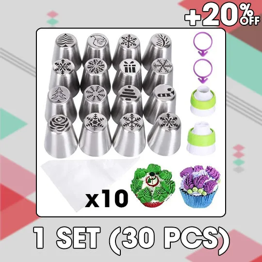Cake Nozzle – 💥30% OFF-Last Day Sale🎄Christmas Nozzles Set