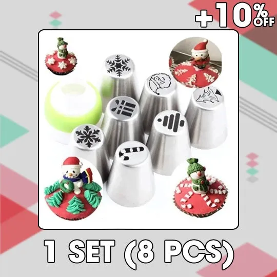 Cake Nozzle – 💥30% OFF-Last Day Sale🎄Christmas Nozzles Set