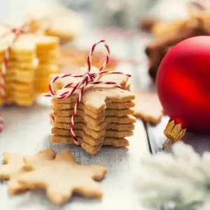 Christmas Cookie Wax Melt Snap Bar, Simmering Granules and Carpet Freshener, Strong Scented Home Wax