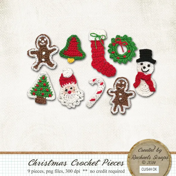 Christmas Crochet Pieces