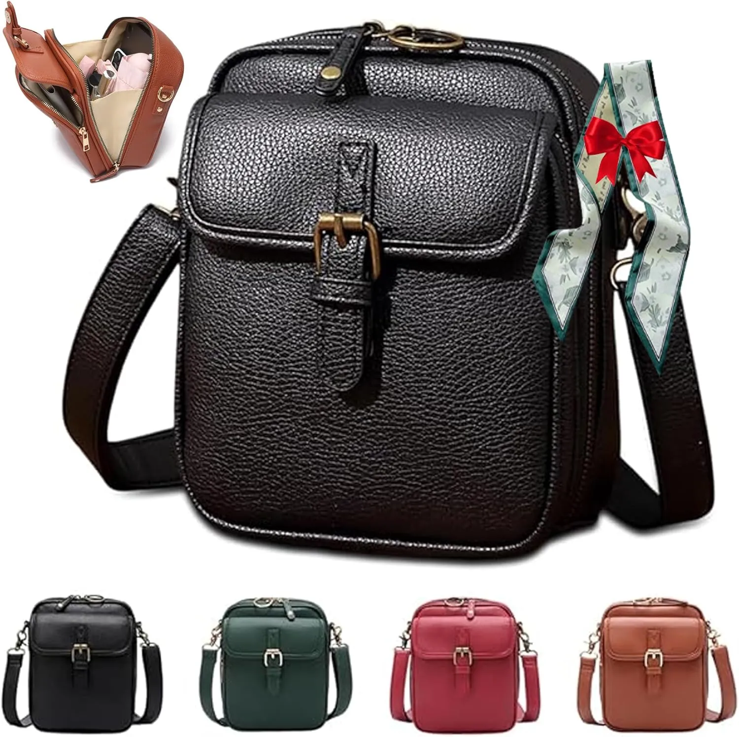Collaboraten1 Crossbody Leather Bag, 2025 New Crossbody Leather Bag