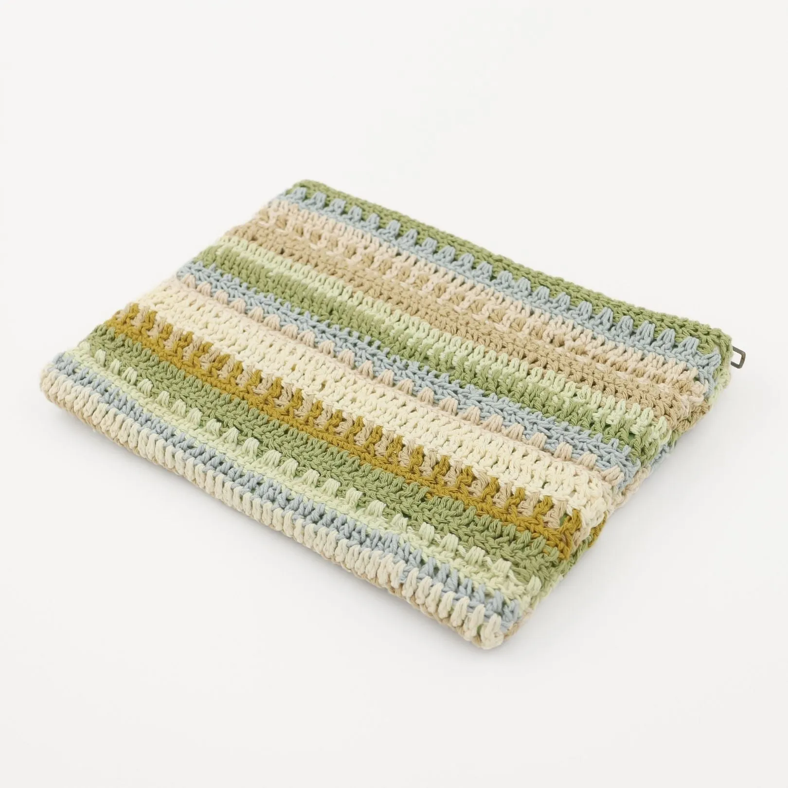 Crochet Purse Clutch Bag | Warm: Light Mix