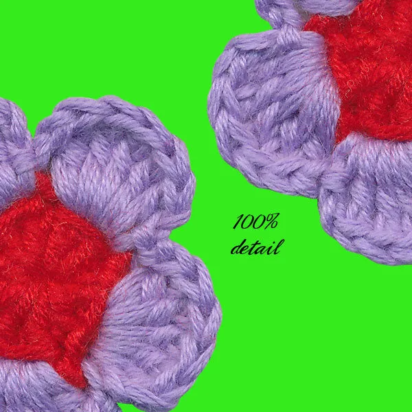 Crocheted Flower Add-On