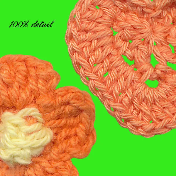Crocheted Flowers, Volume 01