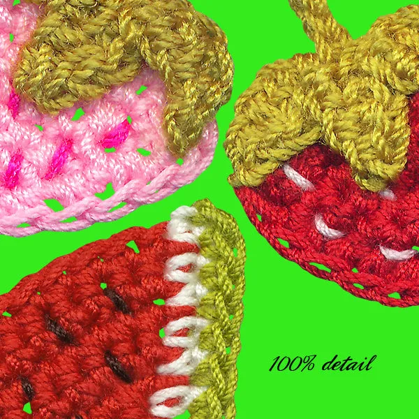 Crocheted Fruits & Veggies, Volume 01