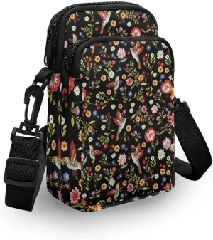 Crossbody Bags for Women Small Purse Cross Body Handbags Polyester Fabric Women Shoulder Bag with Strap
