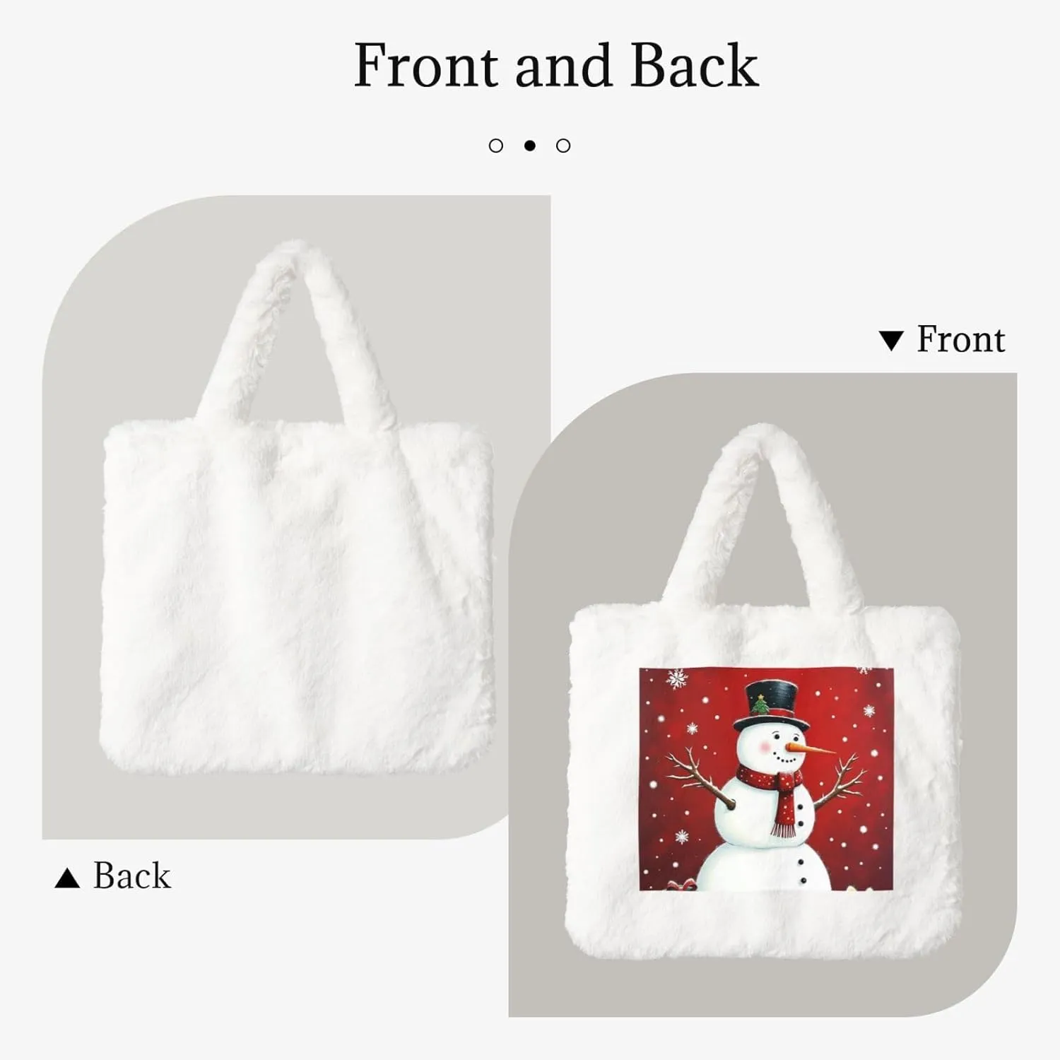 Cute Fuzzy Purse Fluffy Shoulder Bag Plush Furry Tote Bag Aesthetic Purse