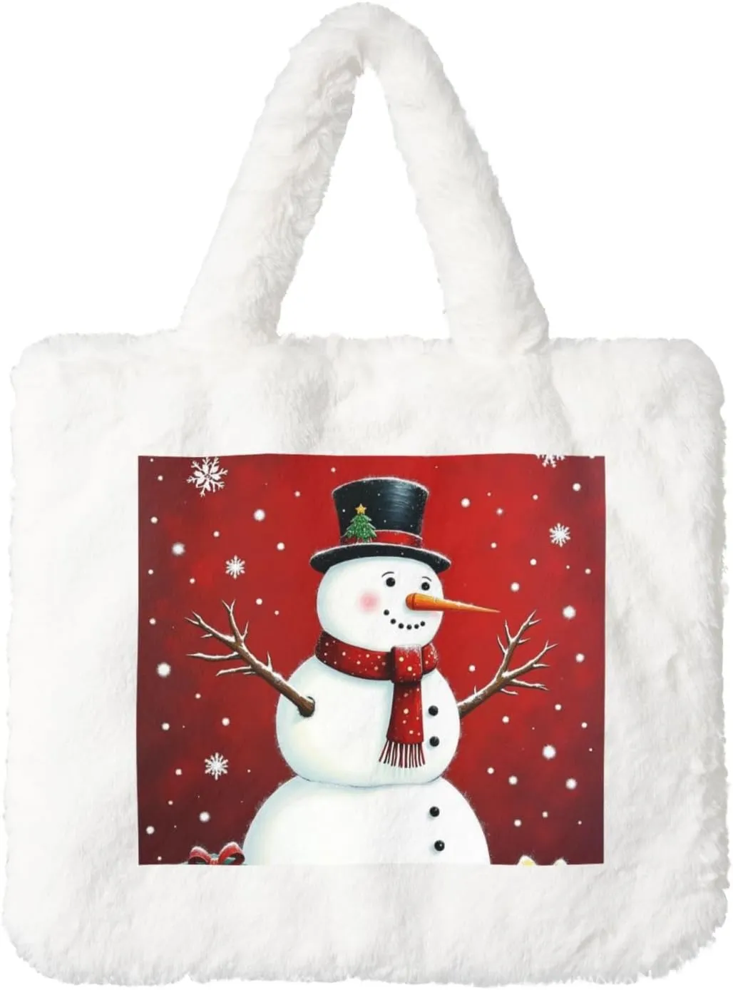 Cute Fuzzy Purse Fluffy Shoulder Bag Plush Furry Tote Bag Aesthetic Purse
