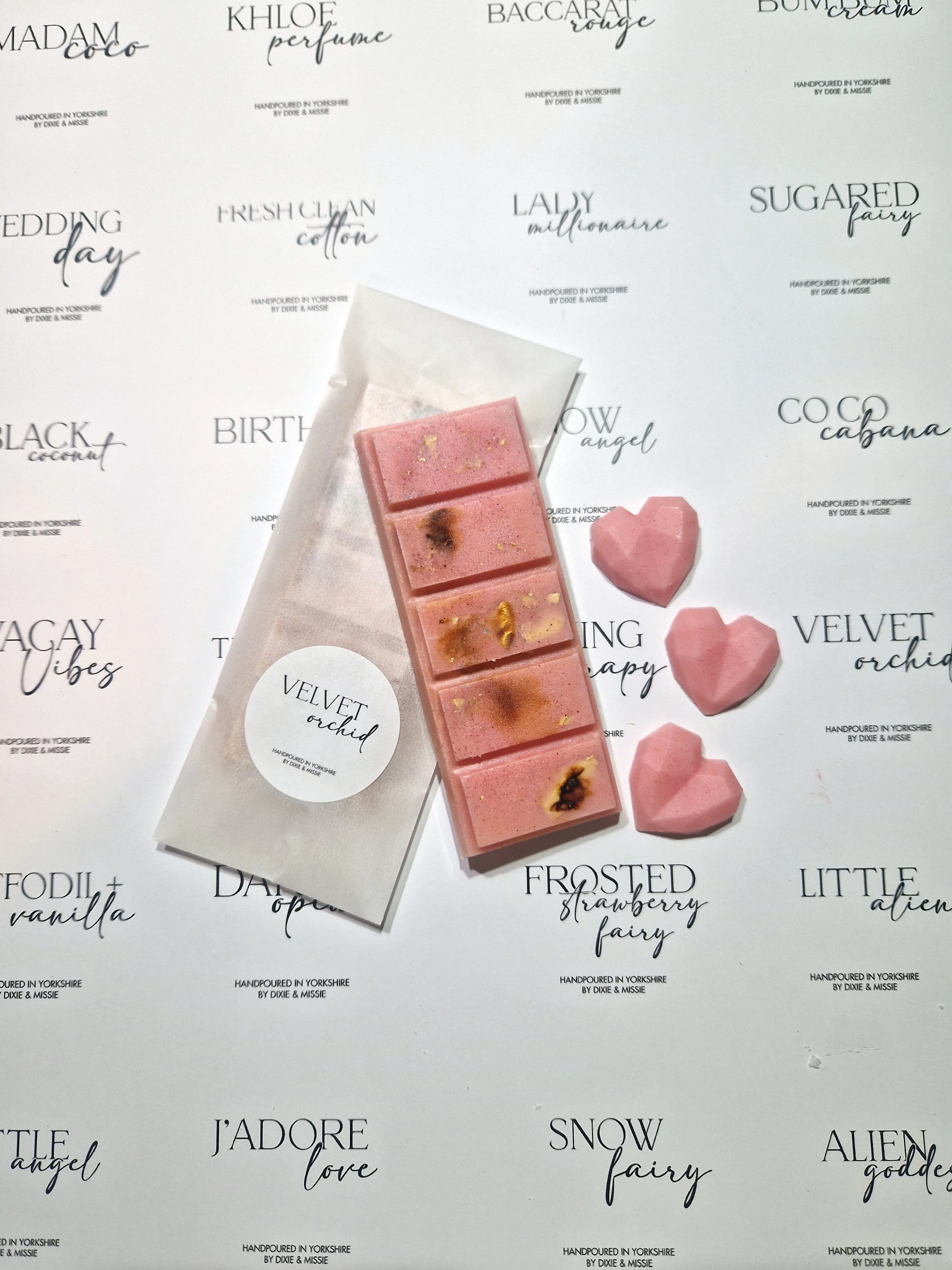 Daffodil & Vanilla Wax Melt Snap Bar, Laundry Dupe Simmering Granules and Carpet Freshener