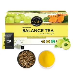 Diabetes Support Tea - Balance Tea with Diet Chart to help with Sugar Levels