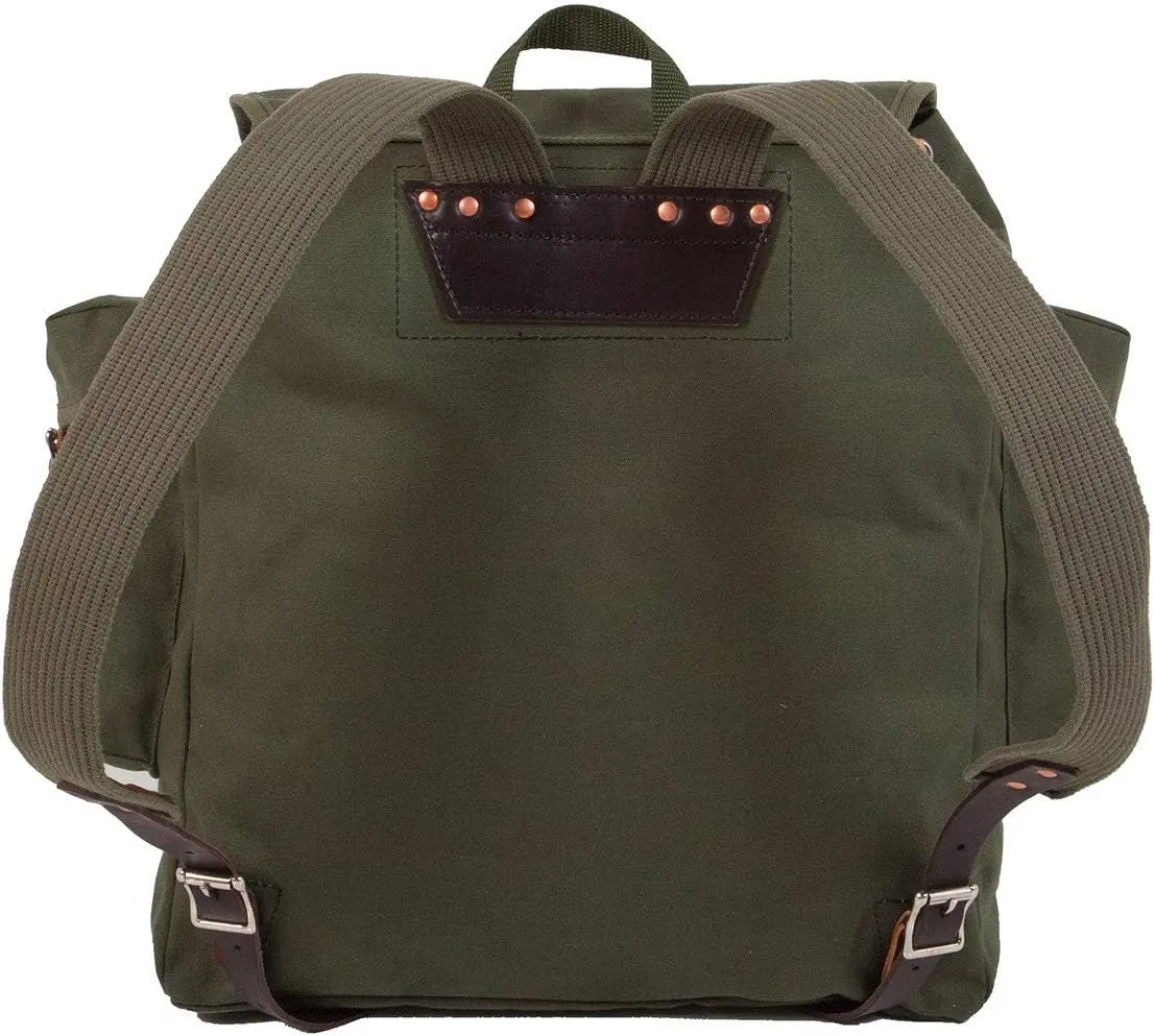 Duluth Pack Wanderer Backpack – Rugged Canvas Hiking Pack for Camping, Outdoor Adventures, Bushcraft, and Everyday Use