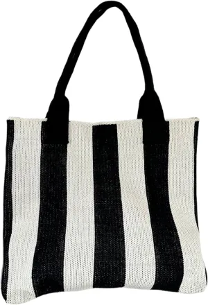 ENBEI Women's tote bags aesthetic Shoulder Handbags Hand crocheted Bags large Shoulder Shopping Bag large satchel cute Bag