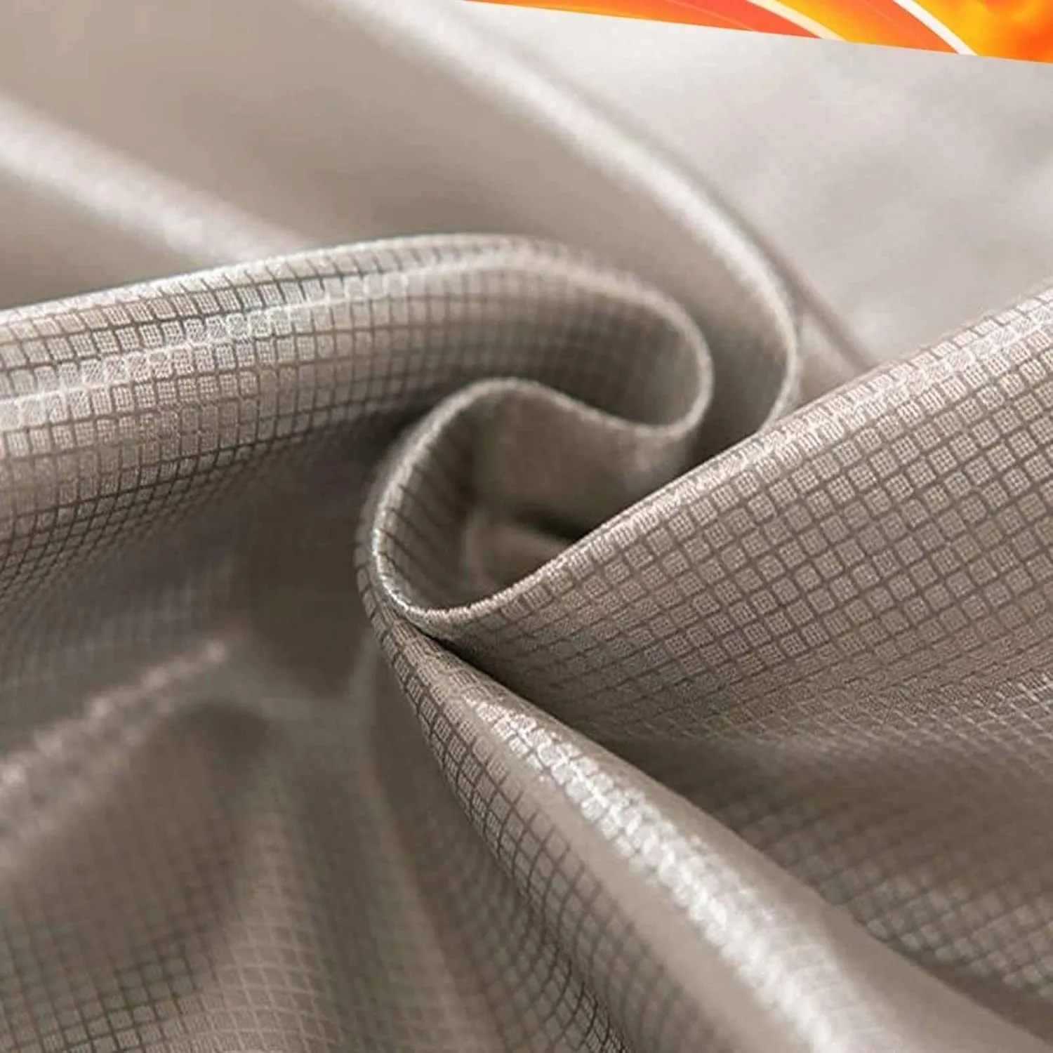 Faraday Fabric Conductive DIY Cloth Copper/Nickle Faraday Cage DIY Fabric for Smart Meters Prevent from Radiation/Singal/WiFi/Shields RF Signals,silver-5x1.1m