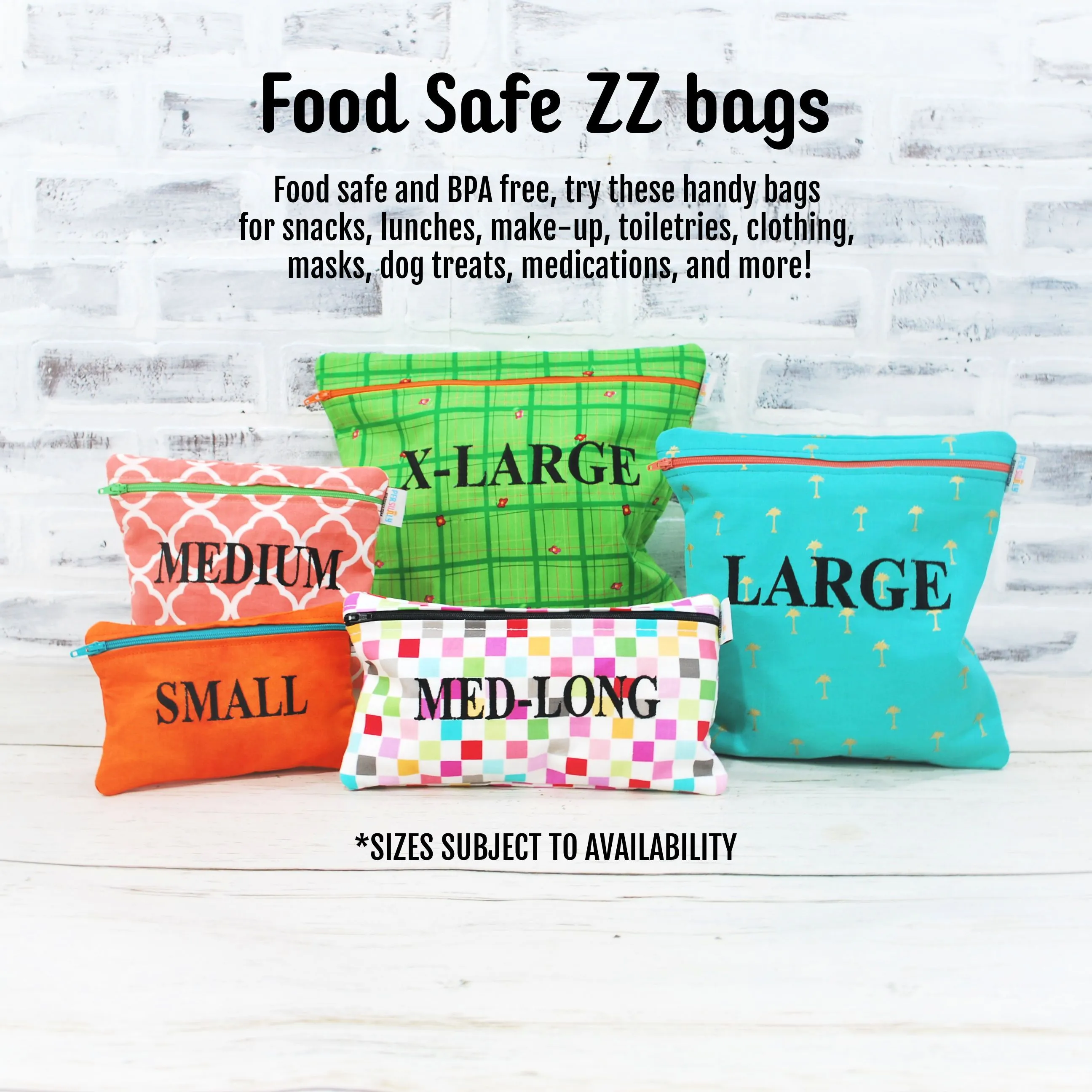 Farm Animals on Blue Personalized Reusable Food Bag
