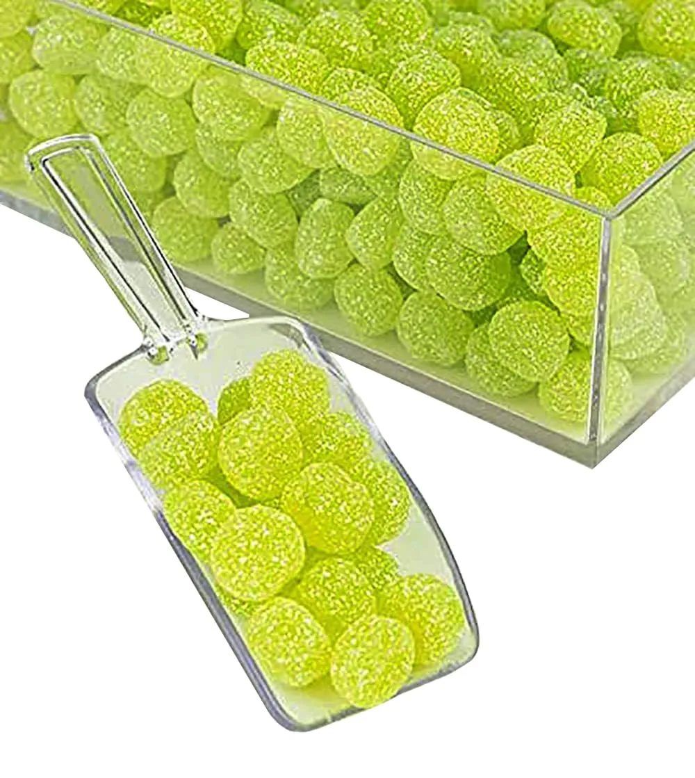 Fruidles Sour Apple Candy Gummy Drops, Green Cherry Gummies (2 Pounds)