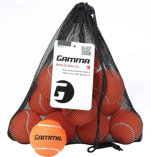 GAMMA Sports Pressureless Tennis Ball Bags, 12 Bag, 18 Bag, Yellow Tennis Balls, Multiple Colors, Practice, Court, Pet Toys, Colored Tennis Balls, Durable Construction