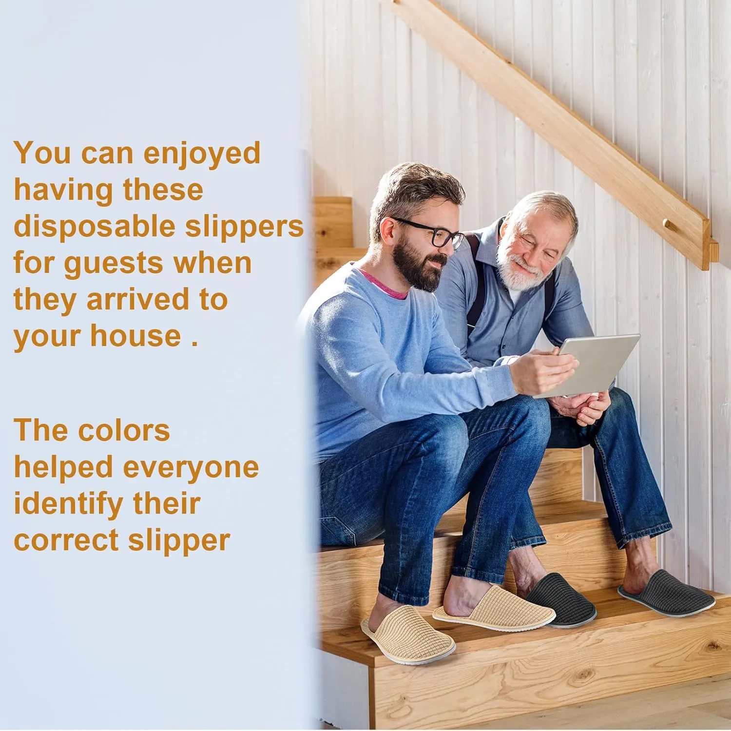 Geyoga 24 Pairs House Slipper for Guest Washable Reusable Soft Non Slip Disposable Slipper for Travel Hotel Spa Wedding Party Shoeless Home Coral Fleece