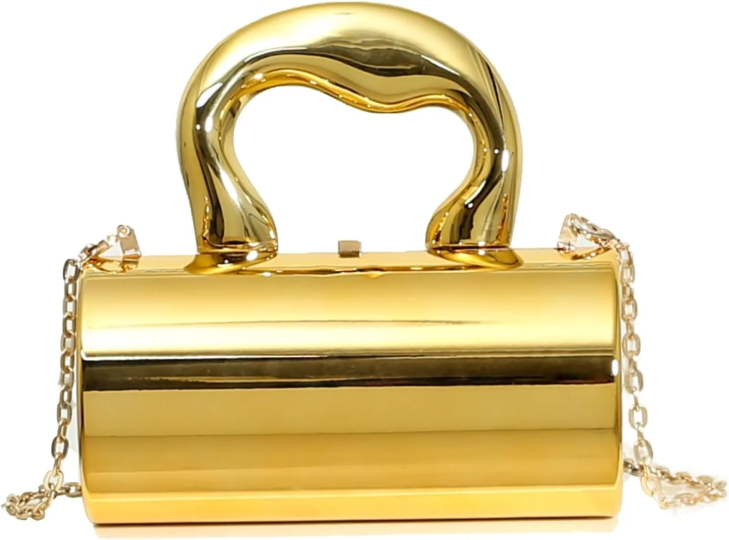 Gold Purse, Clutch Purses for Women, Acrylic Clutch Y2k Purse Satchel Crossbody Bags Women's Evening Parties Handbag