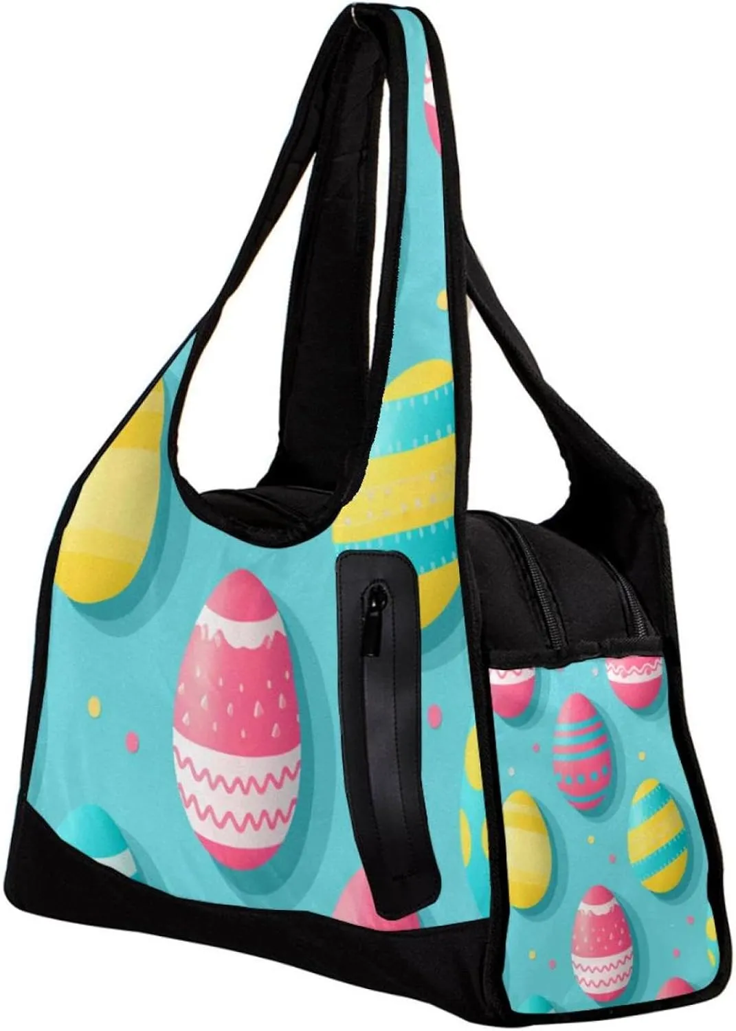 Gym Bags for Men,Travel Duffel Bags for Women,Colored Print Egg Easter,Workout Bag