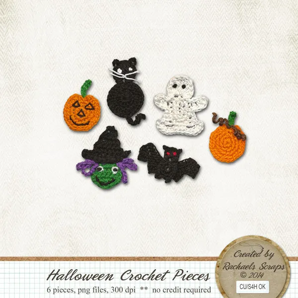 Halloween Crochet Pieces