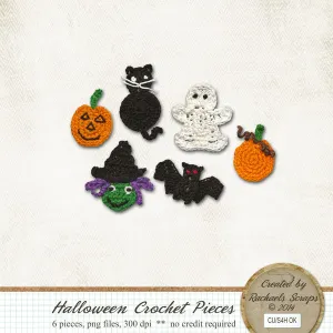 Halloween Crochet Pieces