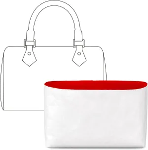 Handbag Organizer Insert for LV Speedy 20, Custom Fit Inside Premium Rogue Coeur Lightweight Water Resistant Purse Insert