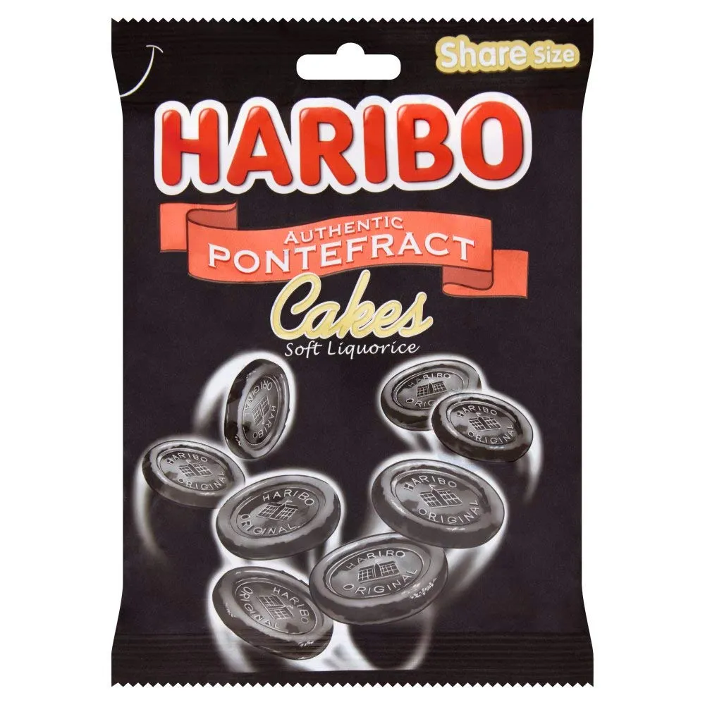Haribo Pontefract Cakes - Pack of 6