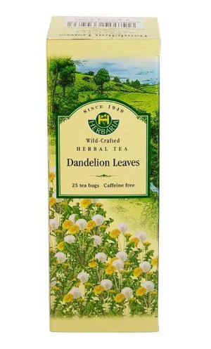 Herbaria Dandelion Leaves Tea (Taraxacum Officinale) 25 Tea Bags