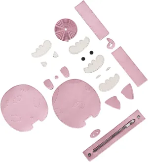 HOMSFOU 1Set DIY Handmade Material Kit for Crossbody Bag Chic Crafting Supplies for Sewing Present for Weddings Birthdays Easy to Create Without Experience