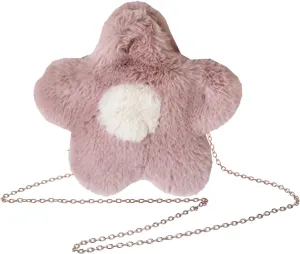 JHVYF Women Cute Plush Crossbody Bag Chic Small Shoulder Purse Cell Phone Wallet For Girls