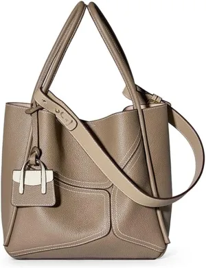 JSEIAJB Basket Texture Tote Bag Design Sigle Shoulder Portable Cross-body Commuting Bag