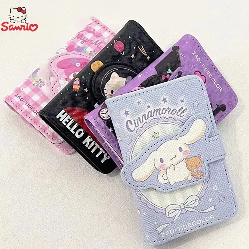 Kawaii Card Keeper Sanrio Snap Wallet