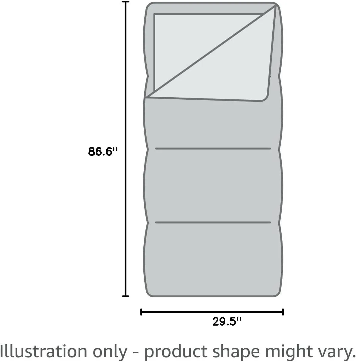 KingCamp Sleeping-Bags Down Sleeping Bag for Adults, Recycled 700 FP Cold Weather 3-4 Season Sleeping Bag