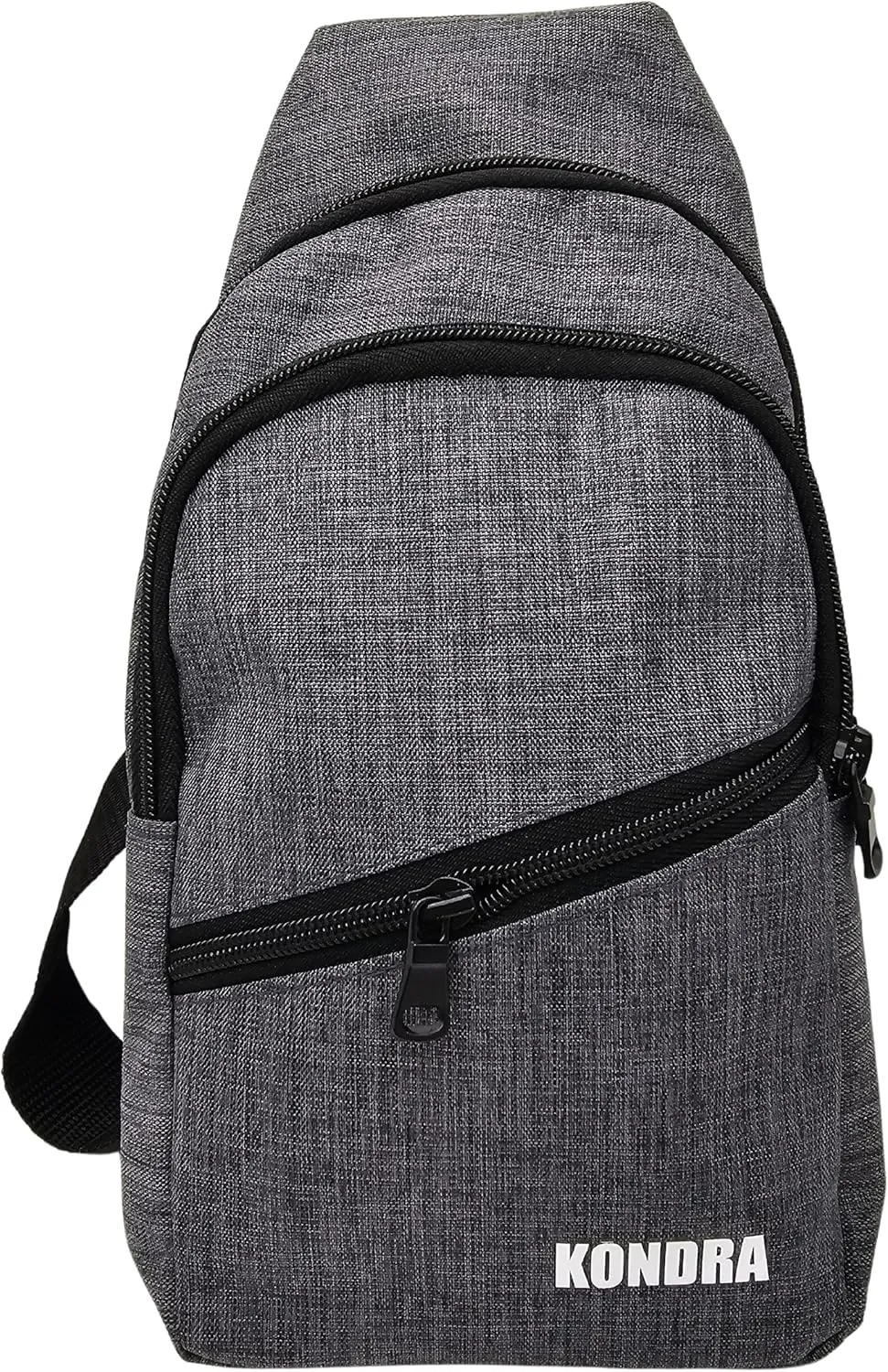 KONDRA Sling Bag Small Unisex Crossbody Bags Fabric Waist Bag Travel Chest Bags Casual Bags