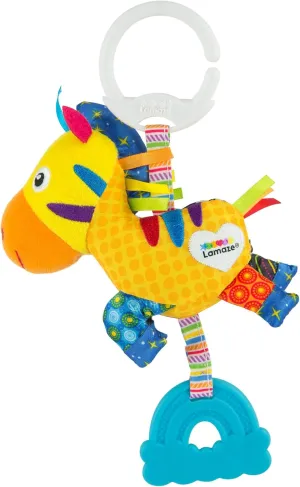 LAMAZE Zero The Zebra On-The-Go Baby Toy, Multi